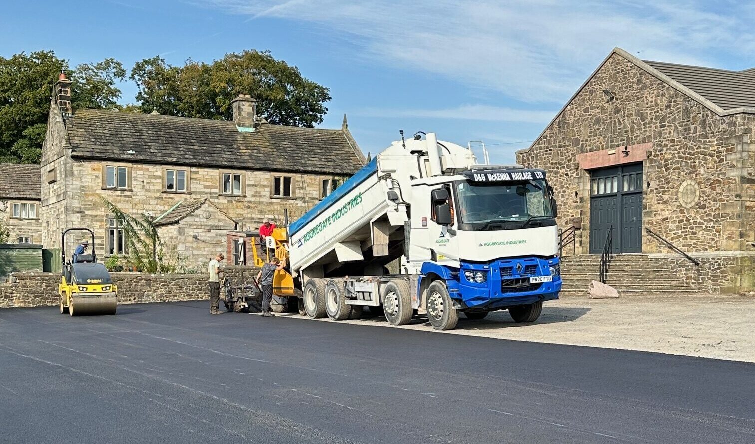 Tarmac Project: Aighton, Bailey and Chaigley War Memorial Hall car park October 2024